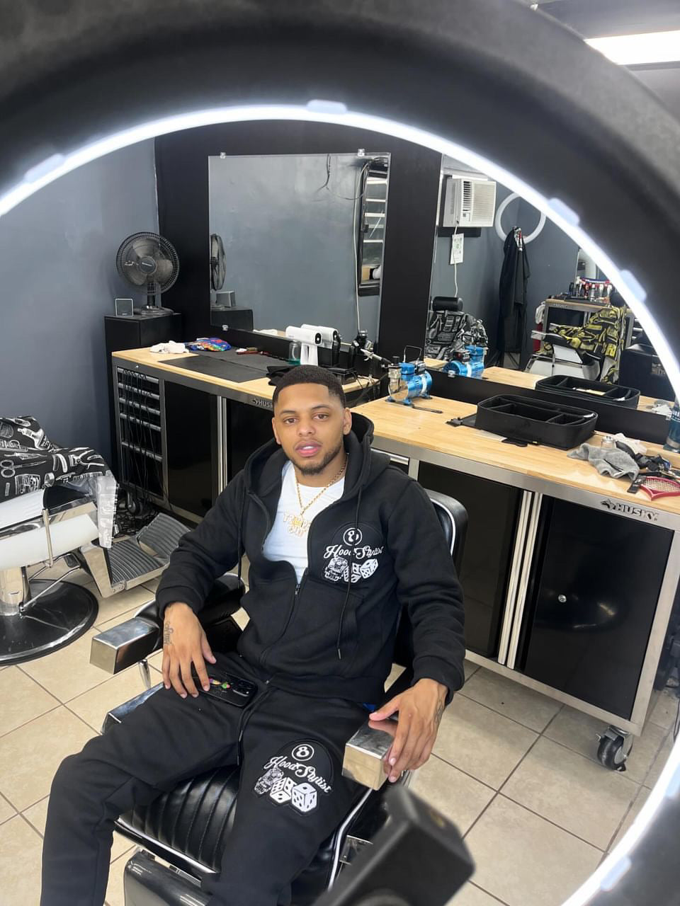 Black Paiders Tracksuit