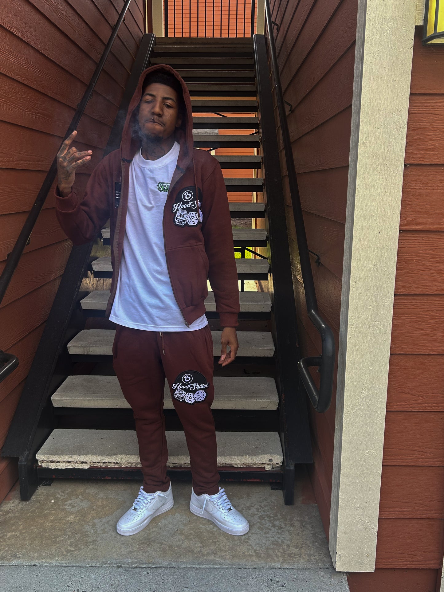Brown Paiders Tracksuit