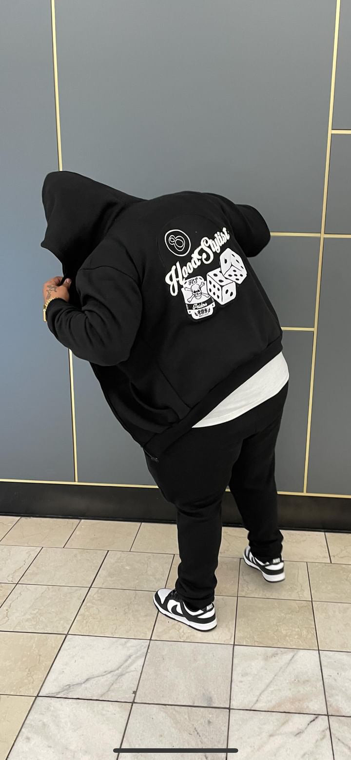 Black Paiders Tracksuit
