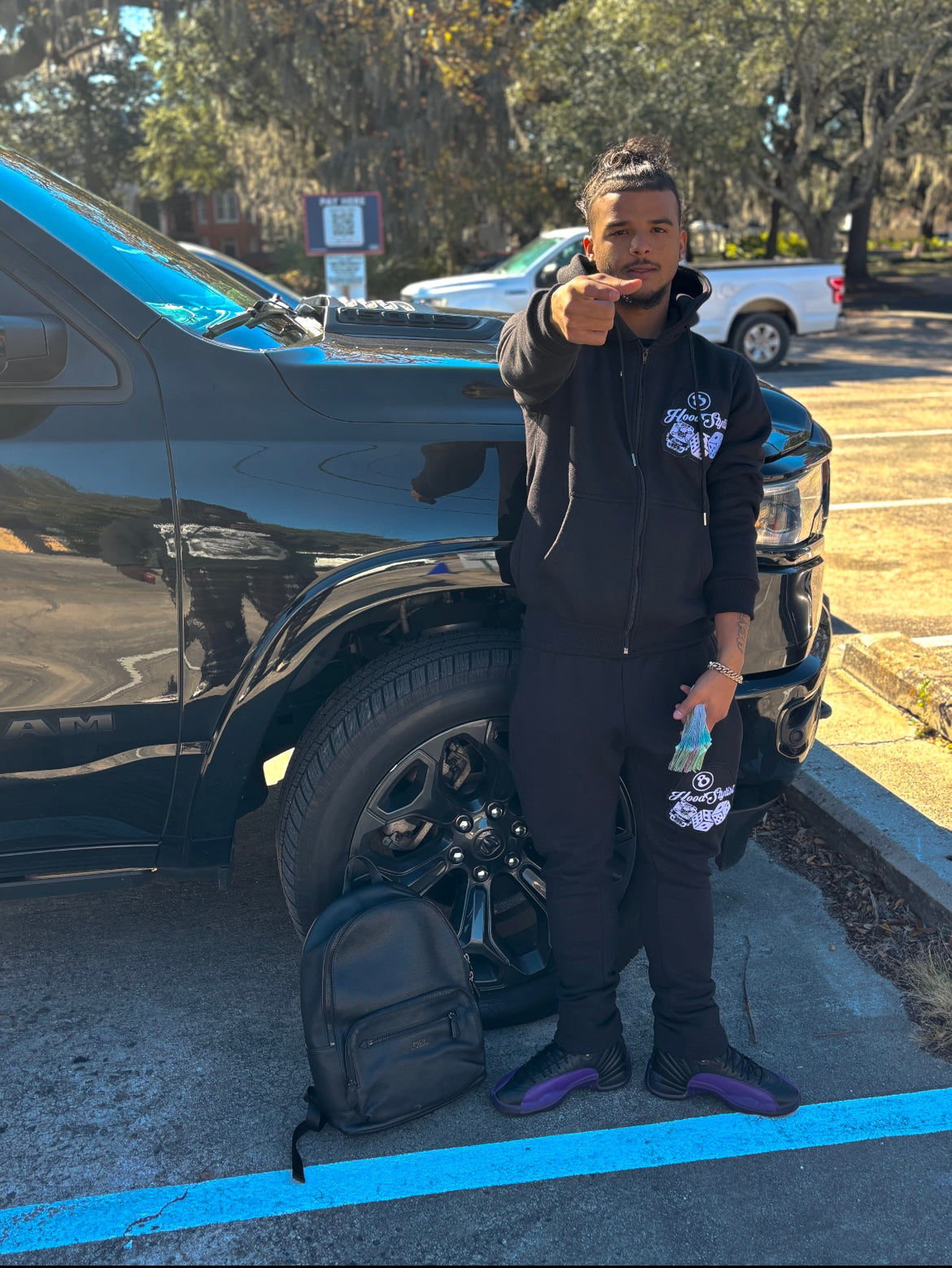 Black Paiders Tracksuit