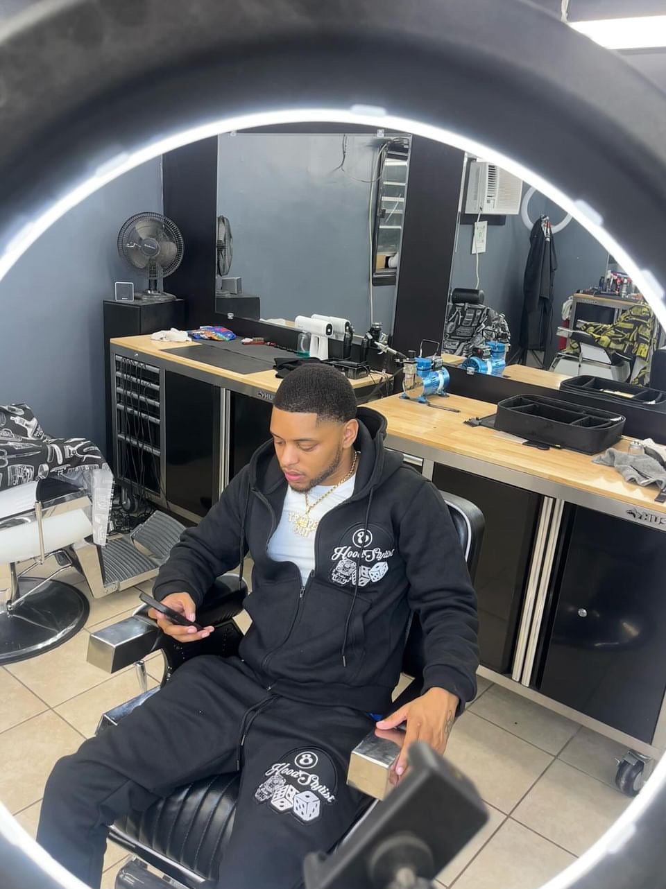 Black Paiders Tracksuit