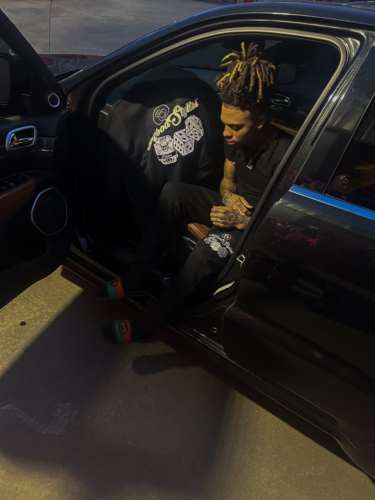 Black Paiders Tracksuit