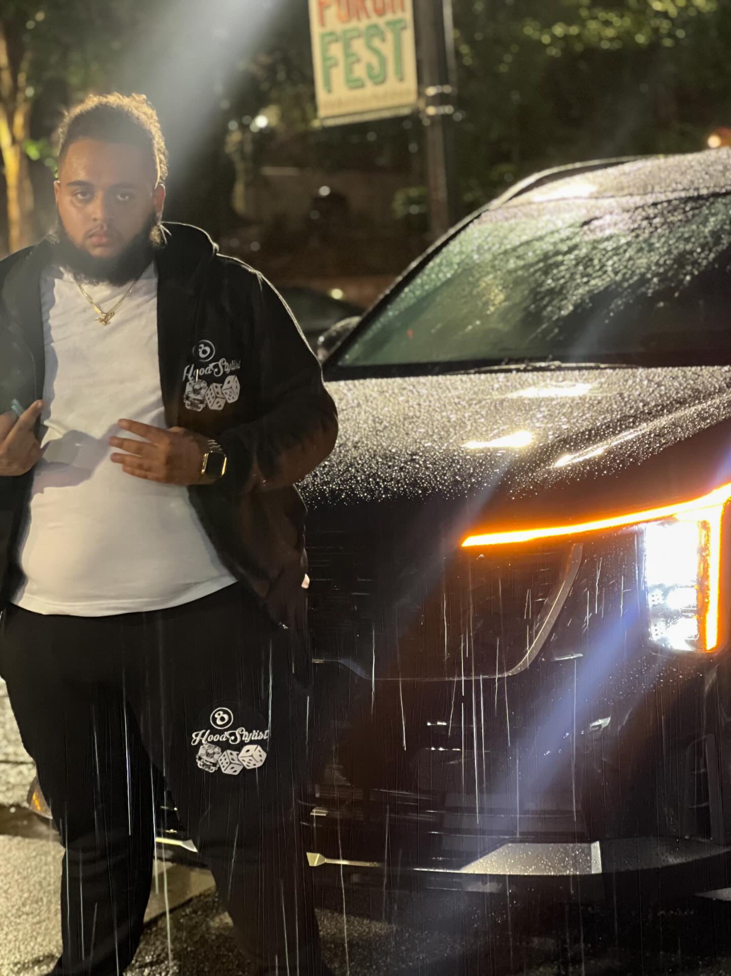 Black Paiders Tracksuit
