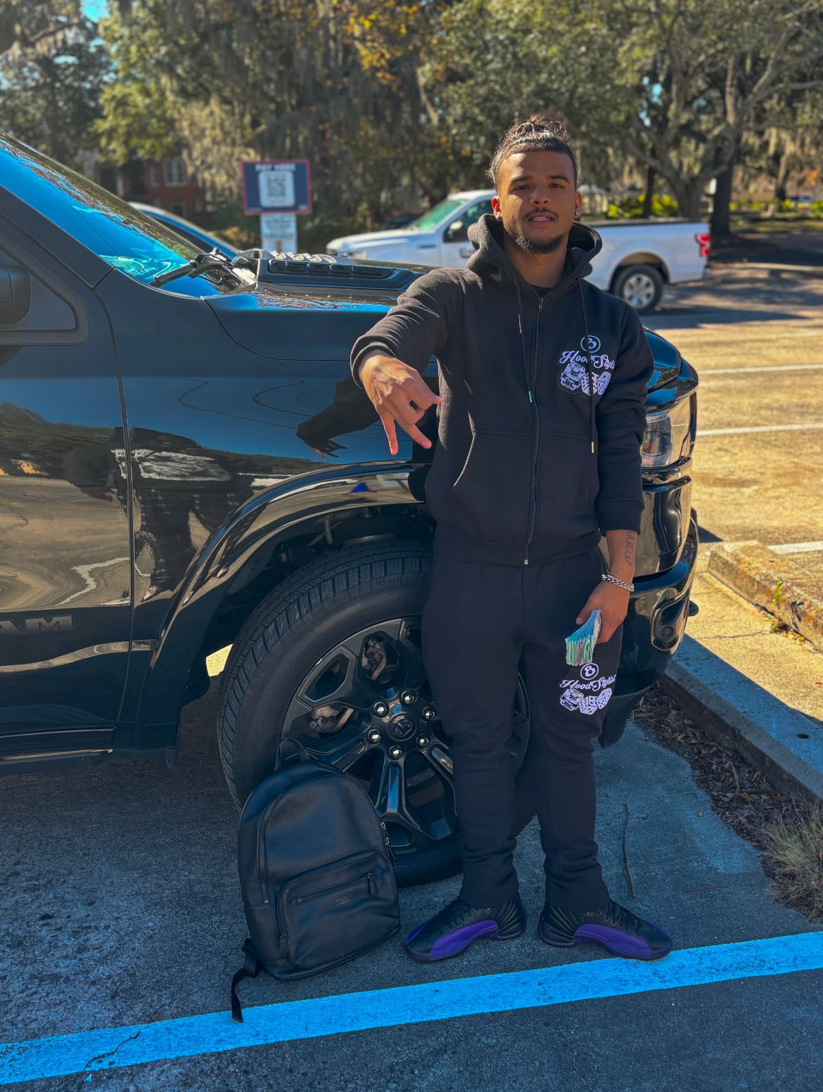 Black Paiders Tracksuit
