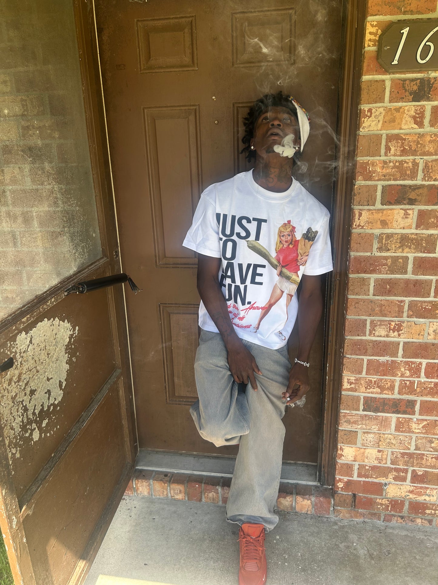 White Bag Girl Tee