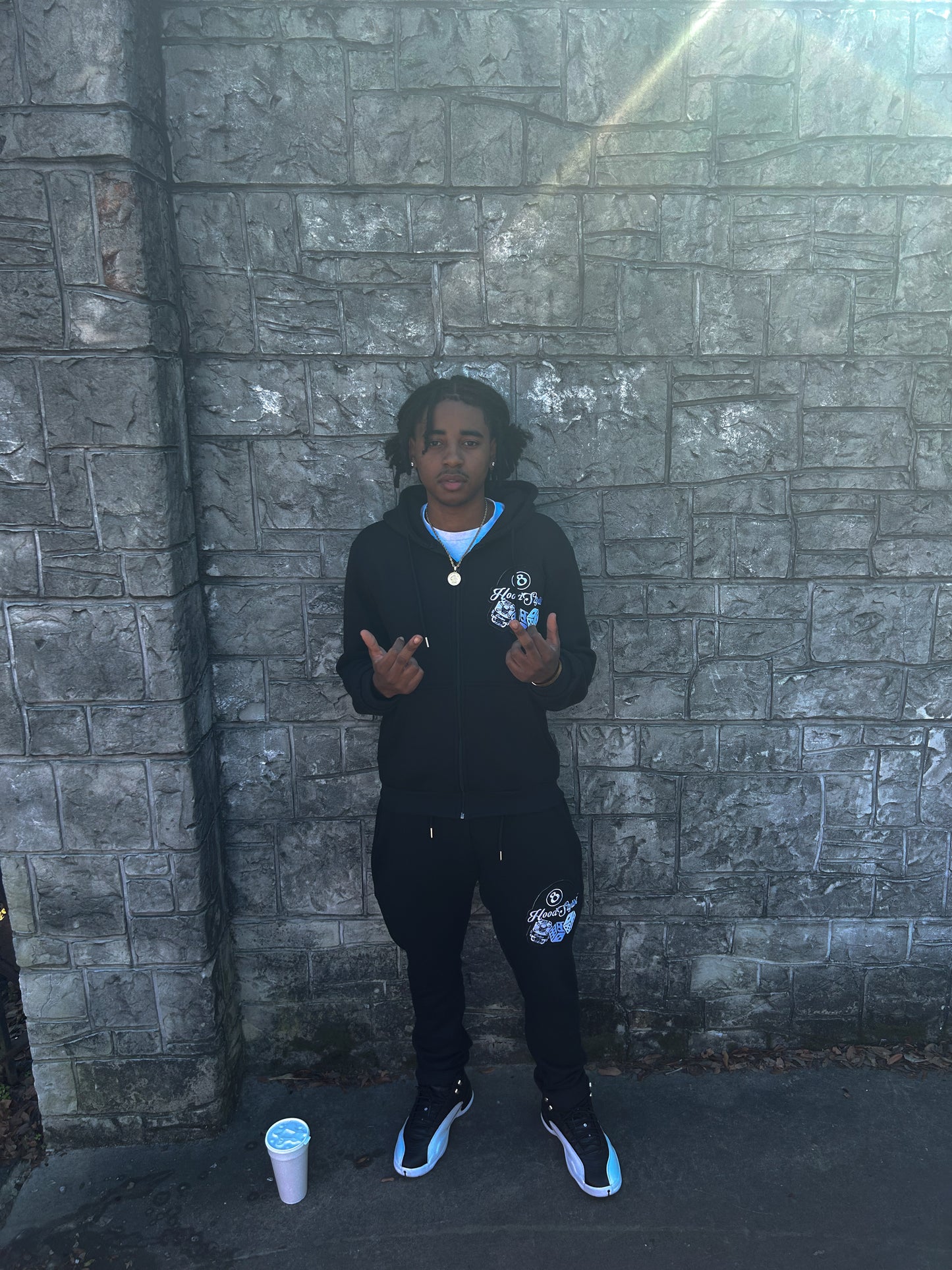 Black Paiders Tracksuit
