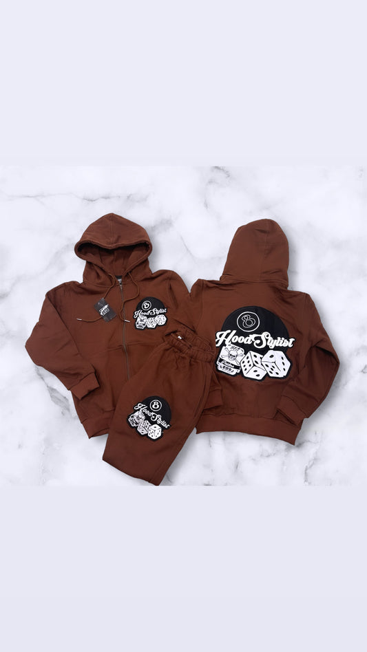 Brown Paiders Tracksuit